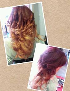 Ombre color